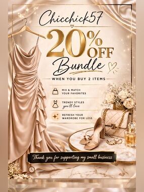 20% PERCENT off bundles!
